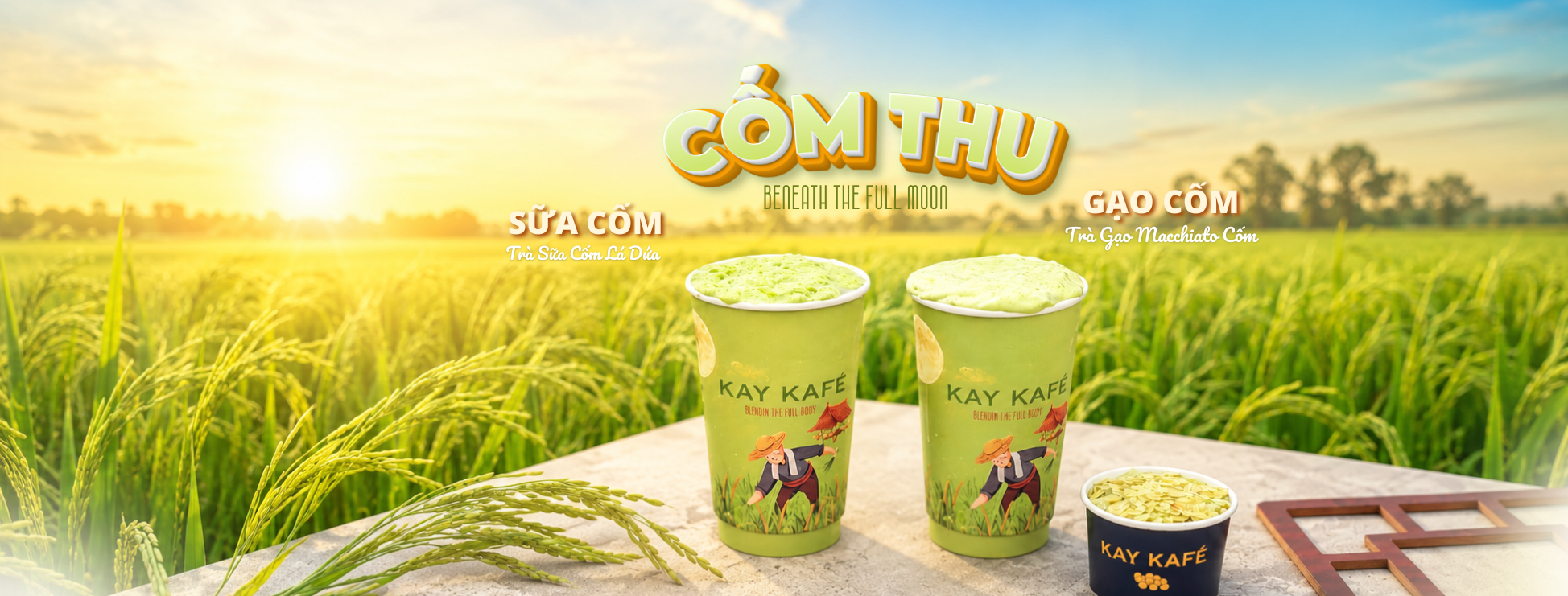 Bộ Sưu Tập Cốm Thu - Beneath the Full Moon Kay Kafé